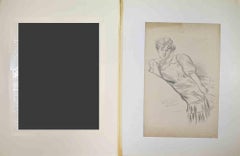 Woman - Drawing by Pierre Georges Jeanniot - Early 20th Century