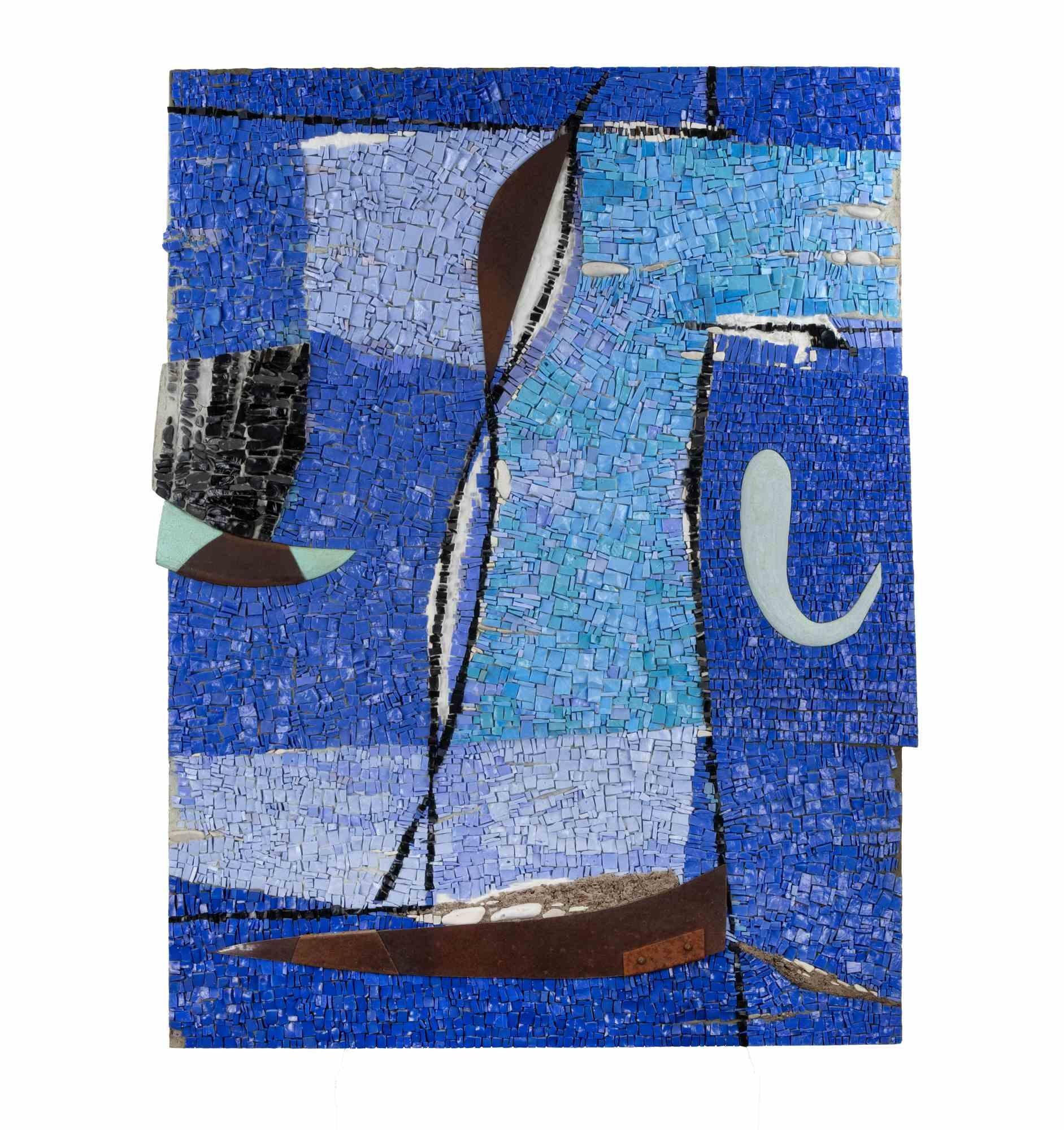 Composizione astratta - Mosaico di Tommaso Cascella - Anni '90