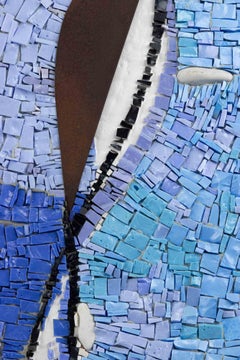 Composition abstraite - Mosaïque de Tommaso Cascella - 1990