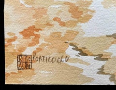Porticciolo - Watercolor by Aldo Riso - 2000