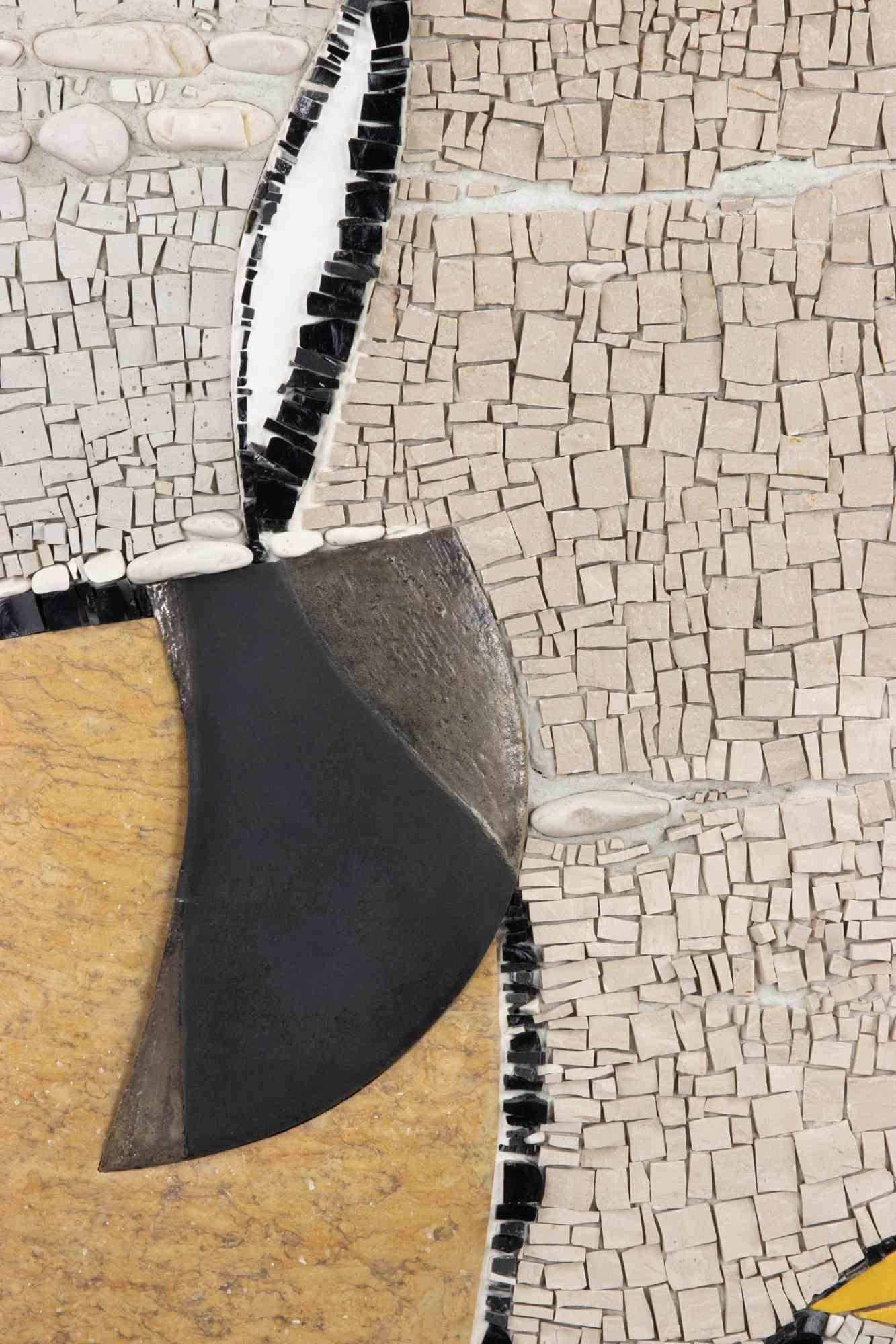 Abstract Composition - Mosaic by Tommaso Cascella - 1990s For Sale 3