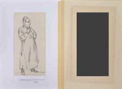 Pastor  -  Drawing attr. Maximilien Luce - Early 20th Century