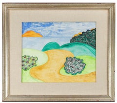 El mar y el pinar - Dibujo de Romualdo Battaglia - 1978