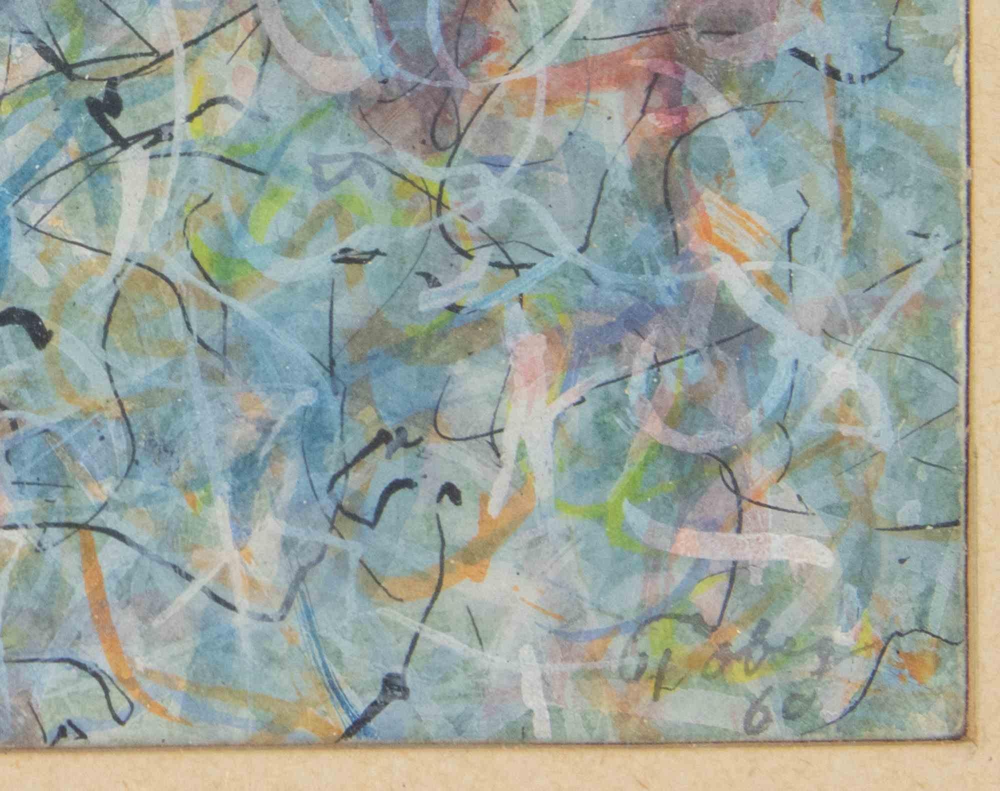 Abstract Composition - Drawing by Mark Tobey - 1960 For Sale 3