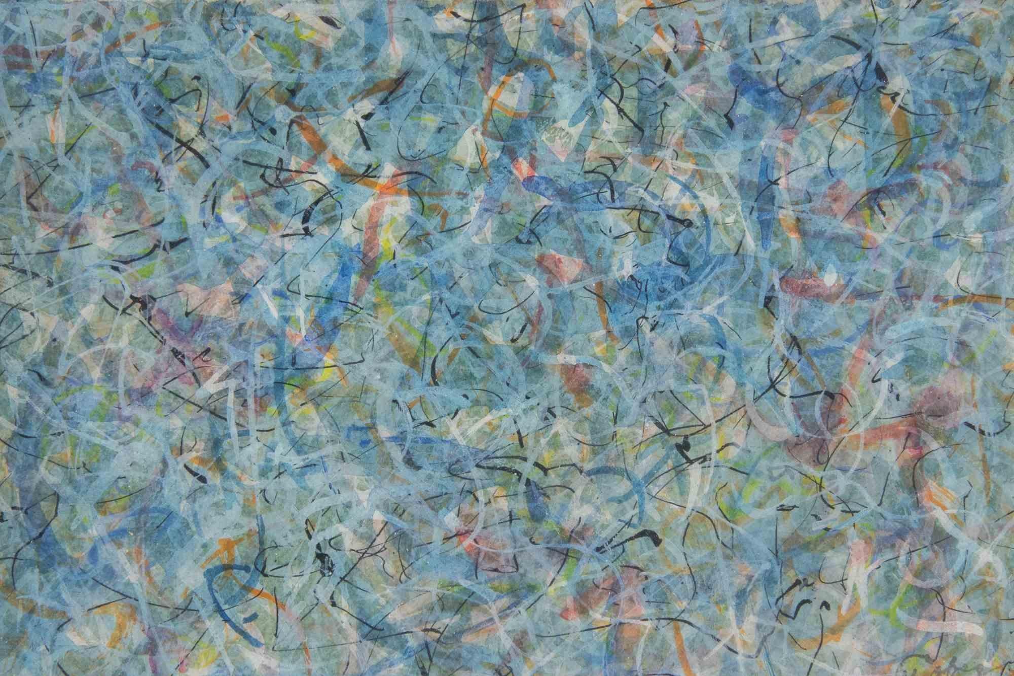 Abstract Composition - Drawing by Mark Tobey - 1960 For Sale 2
