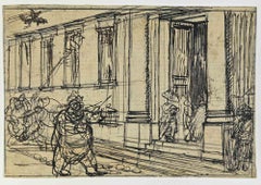 Las Figuras - Dibujo de Gabriele Galantara - Principios del siglo XX