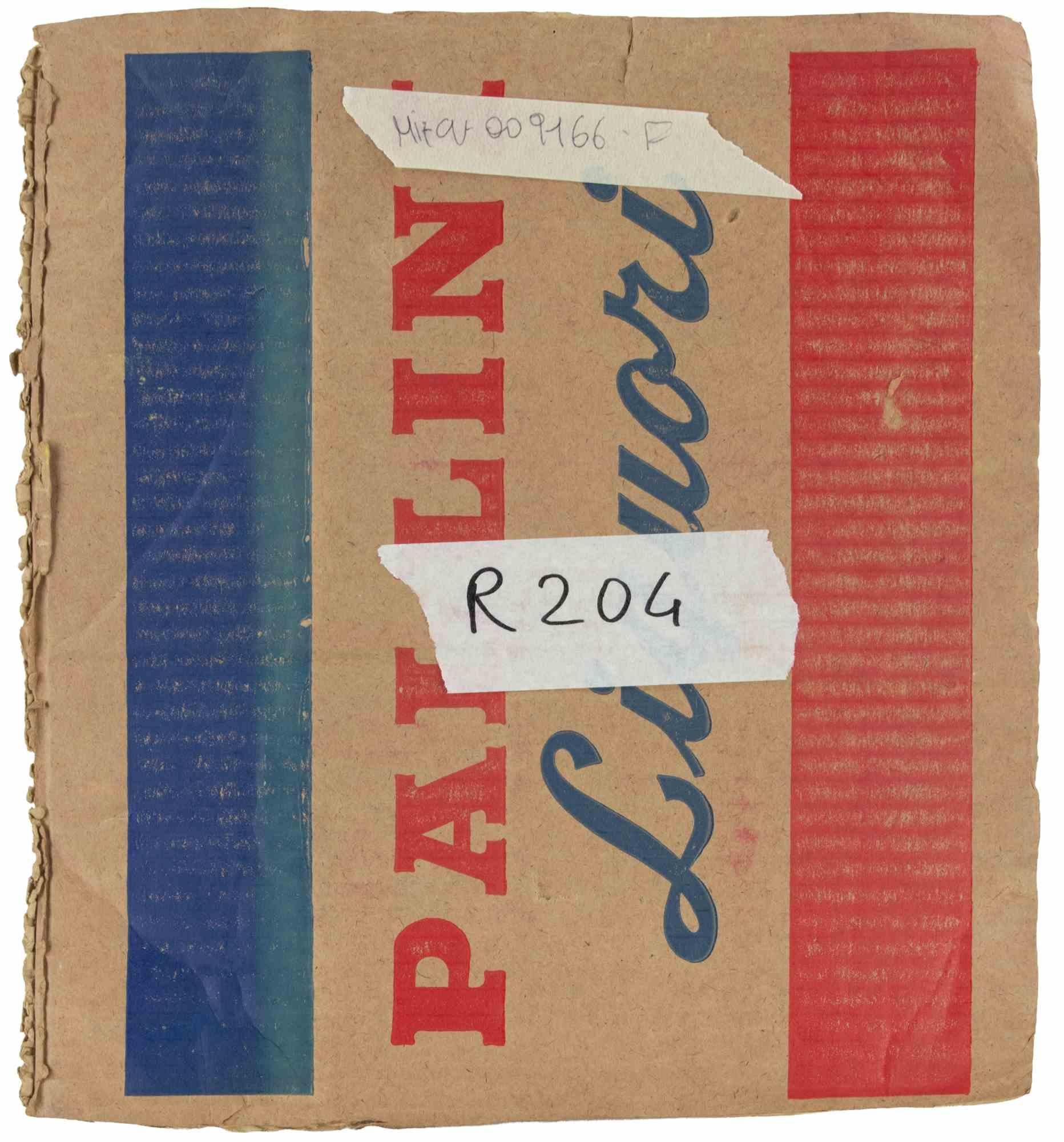 Celebration – Zeichnung von Sirio Pellegrini – 1960er Jahre im Angebot 3