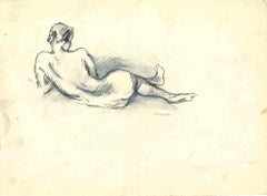 Aktbilder – Zeichnung von Mino Maccari – Mitte des 20. Jahrhunderts