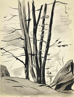 Paso de Cernay - Dibujo de André Gallaud - 1959