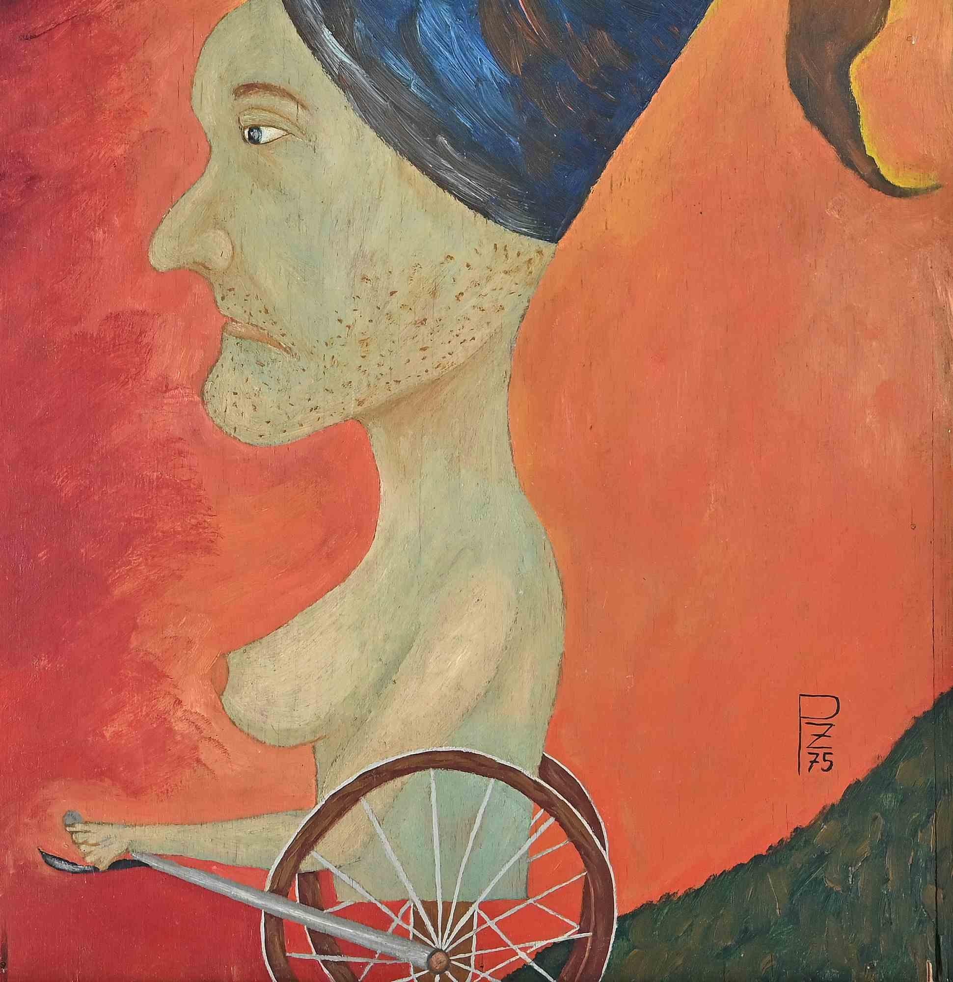 The Strange Fairy - Oil on Board - 1974 - Art by Unknown