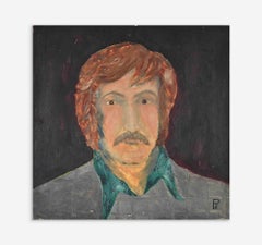 Retrato de hombre - Témpera sobre tabla - 1974