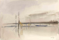Landscape Drawings and Watercolors