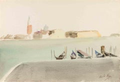 Landscape Drawings and Watercolors