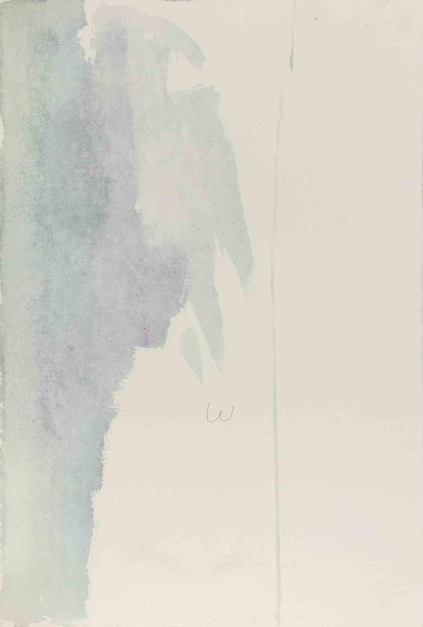 View of Santa Maria della Salute in Venice  - Drawing by Carlo Ravagnan - 1991 For Sale 1