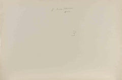 View of Riva Schiavoni in Venice - Drawing by Carlo Ravagnan - 1978
