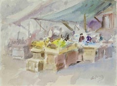 Landscape Drawings and Watercolors