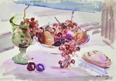 Still Life in Long Island - New York - Drawing by Carlo Ravagnan - 1978