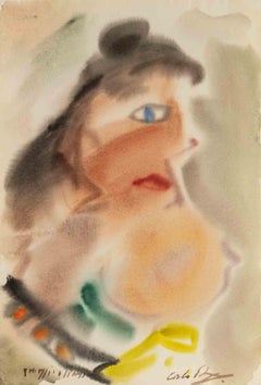 Portrait Drawings and Watercolors