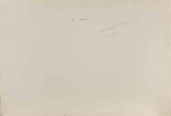 Vista del Canal Grande a Venezia - Disegno di Carlo Ravagnan - Anni '70