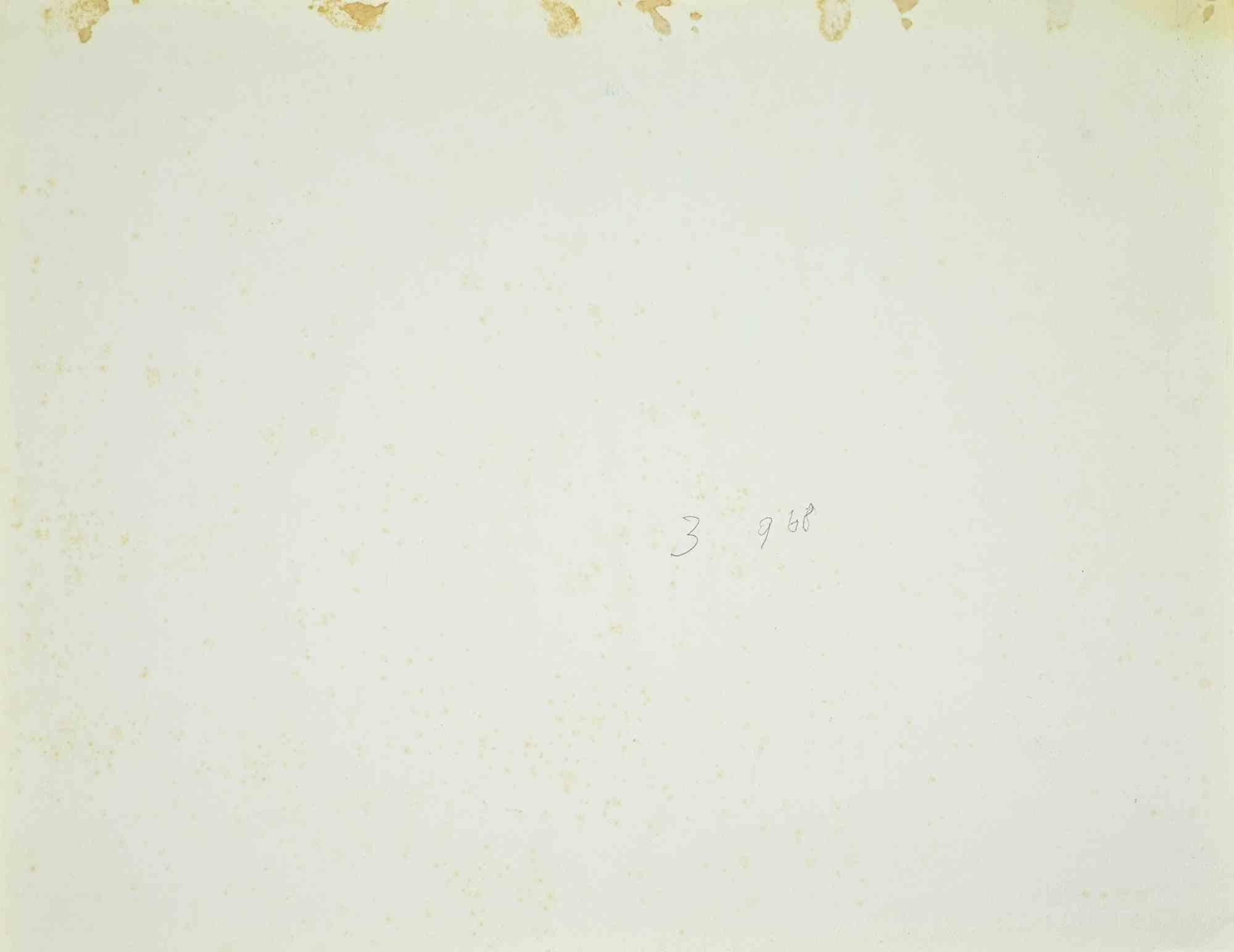 In the Wood - Drawing by Carlo Ravagnan - 1968 For Sale 1
