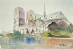Dessins et aquarelles - Paysage