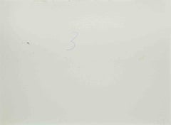 Vita quotidiana a Parigi - Disegno di Carlo Ravagnan - Anni '70