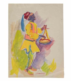 Der Araber - Zeichnung von Mino Maccari - 1930er Jahre