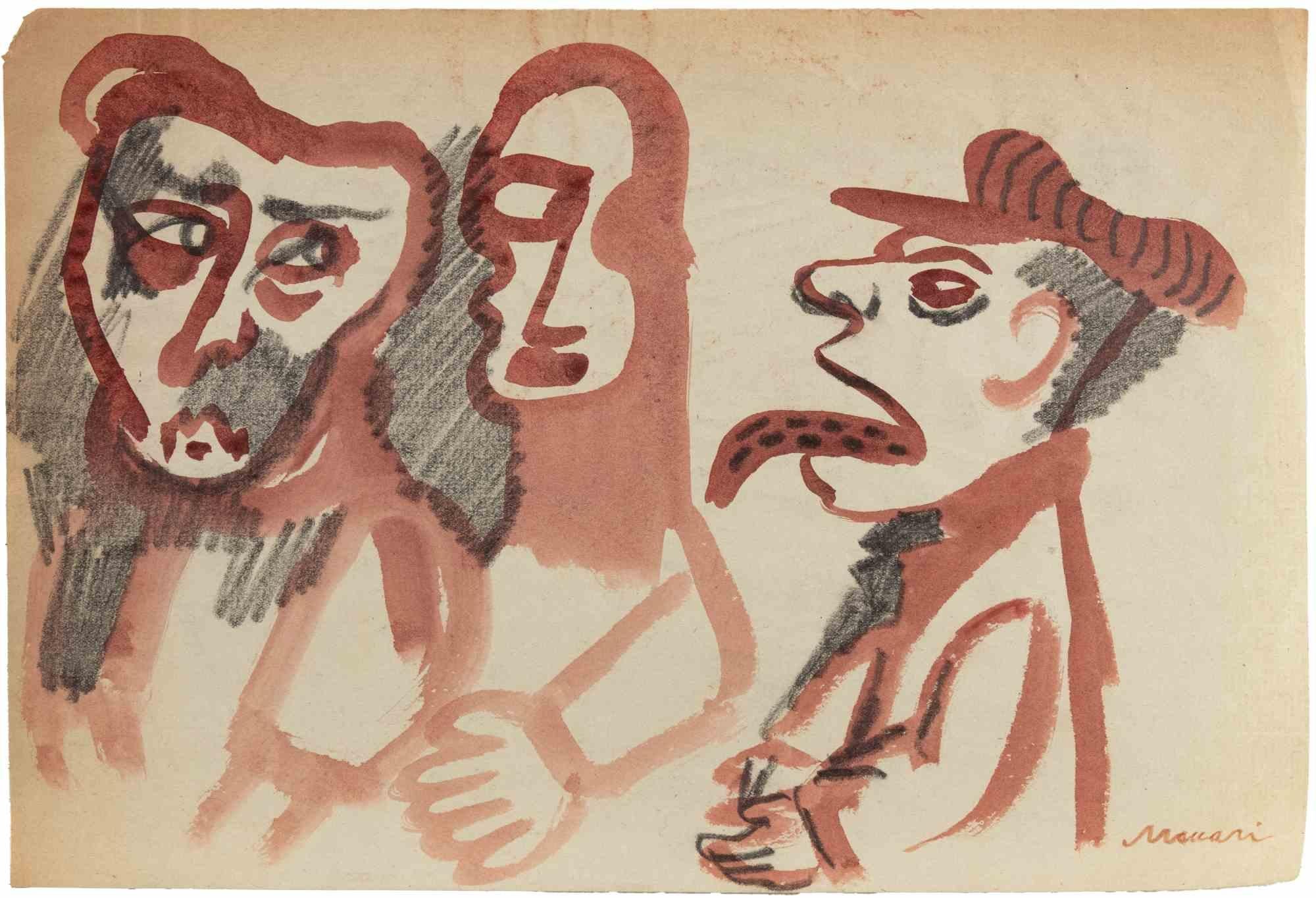 El Infame - Dibujo de Mino Maccari - Años 30 en venta 1