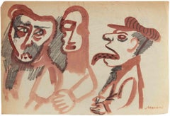 The Infamous - Drawing by Mino Maccari - 1930s