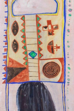 Composición - Dibujo de Martin Bradley - 1977