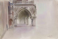 Landschaftszeichnungen und -aquarelle
