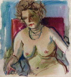 Nude Drawings and Watercolors