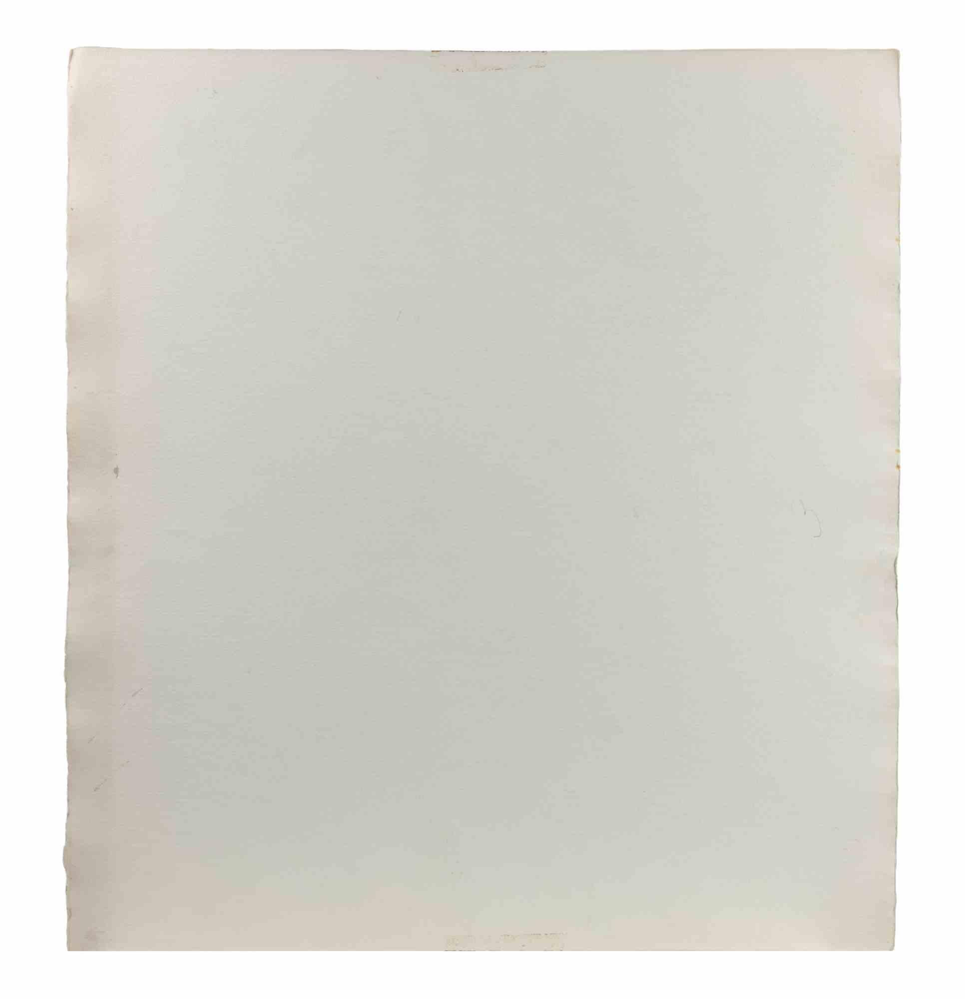 Nature morte - Dessin de Carlo Ravagnan - 1960 en vente 1