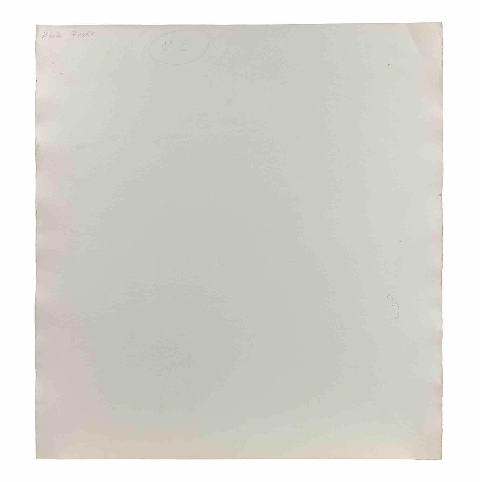 Nature morte - Dessin de Carlo Ravagnan - 1960 en vente 1