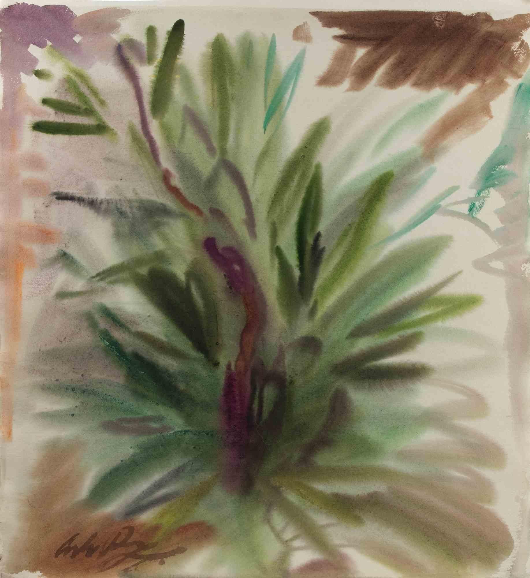 Pflanze Zeichnungen und Aquarellbilder