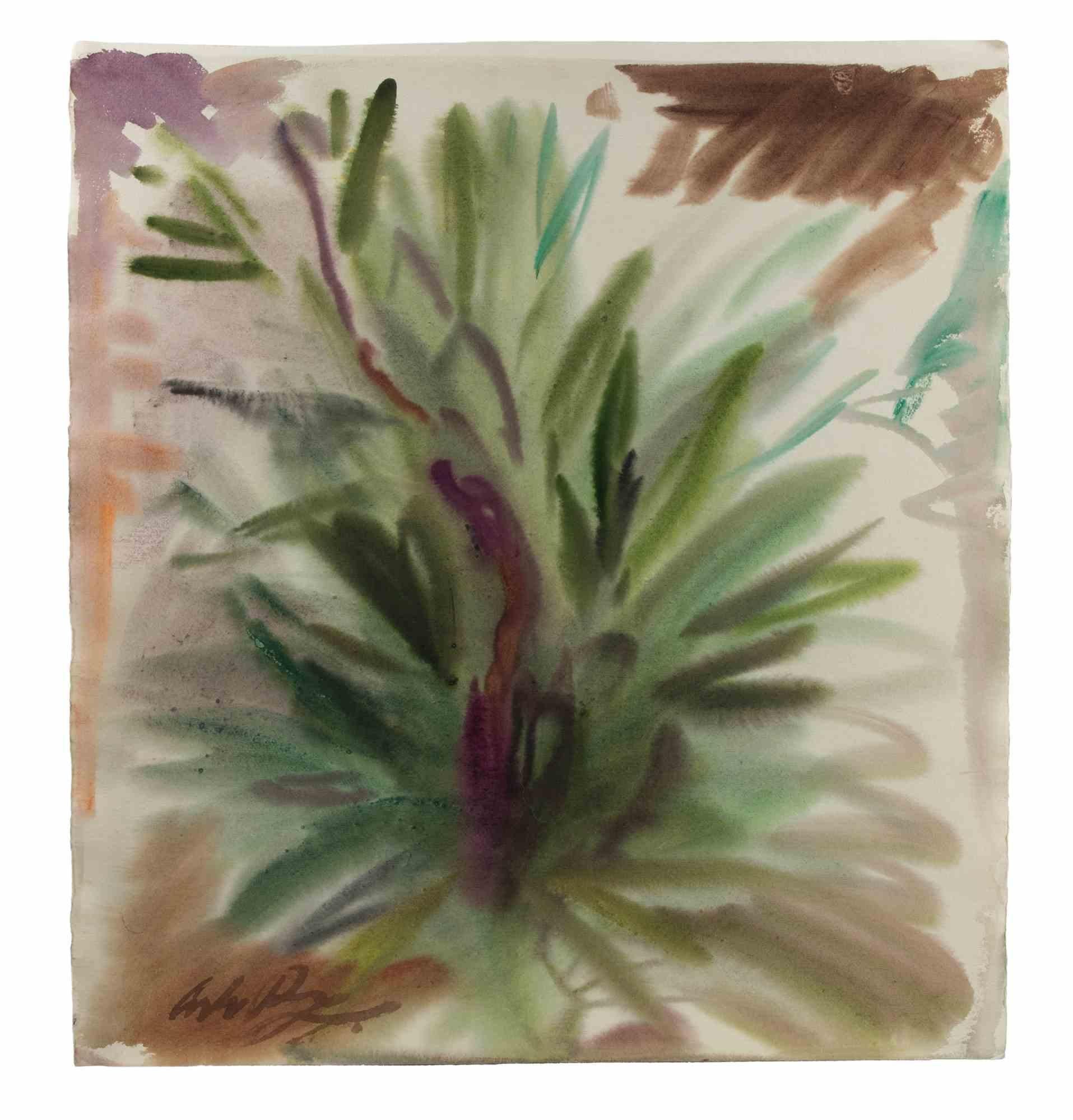 Plante - Dessin de Carlo Ravagnan - années 1960 en vente 2