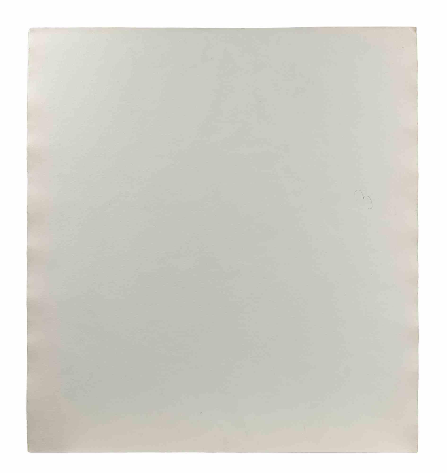 Nu - Dessin de Carlo Ravagnan - 1960 en vente 1