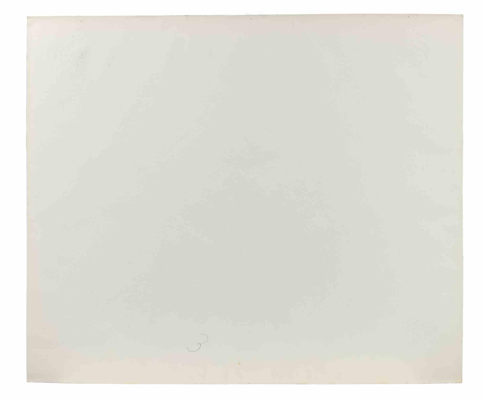 Nature morte - Dessin de Carlo Ravagnan - 1970 en vente 1