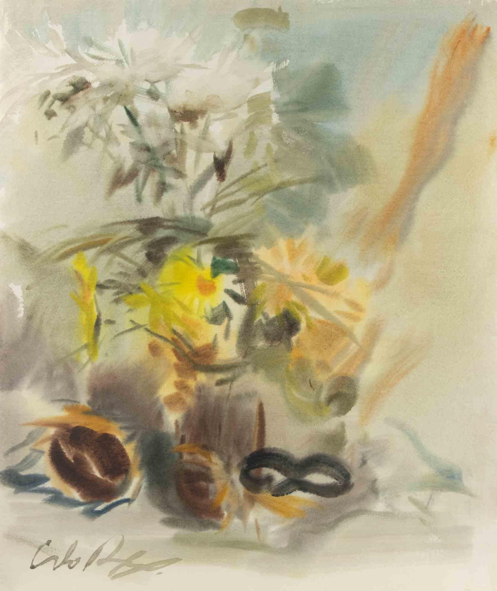 Acuarela sobre papel grueso realizada por Carlo Ravagnan en 1964.

Firmado a mano abajo a la izquierda. Dateg a lápiz en la parte trasera.

Excelente estado.