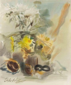 Naturaleza muerta - Dibujo de Carlo Ravagnan - 1964