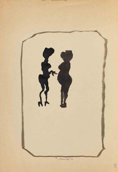 Women - Drawing by Mino Maccari - 1930s