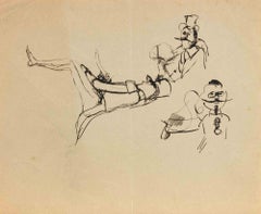 Schizzi - Disegno di Mino Maccari - Anni '30