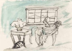 Giuditta - Drawing by Mino Maccari - 1965