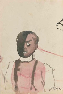 Portrait of the Villain - Drawing by Mino Maccari - 1935 ca.