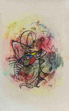 Abstract Drawings and Watercolors