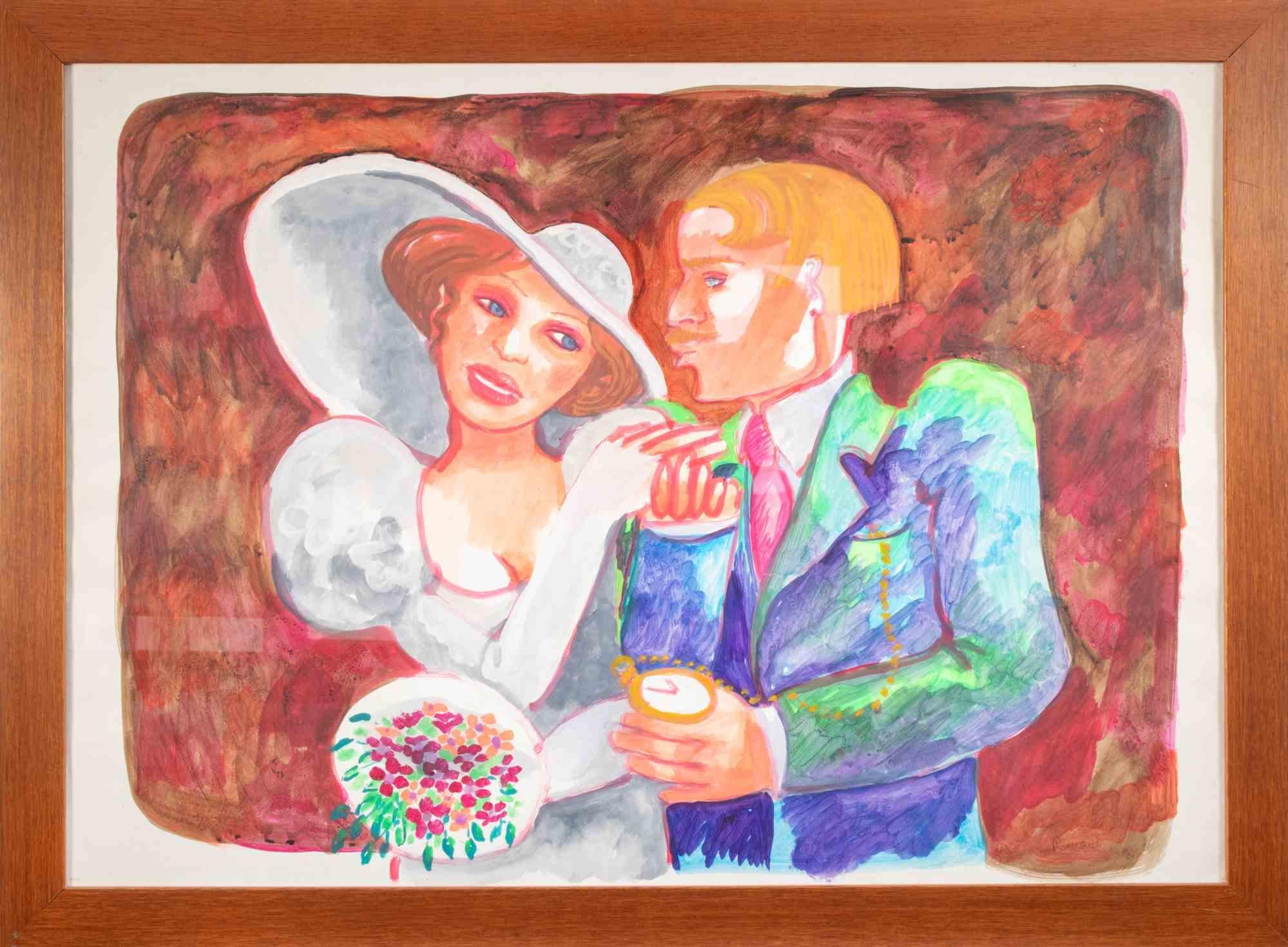 Rostro Dibujos y acuarelas figurativos