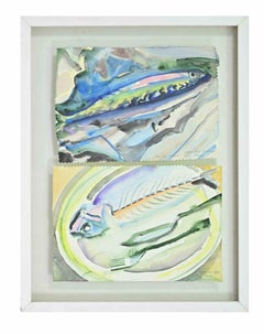 Dessins et aquarelles - Nature morte - Aquarelle