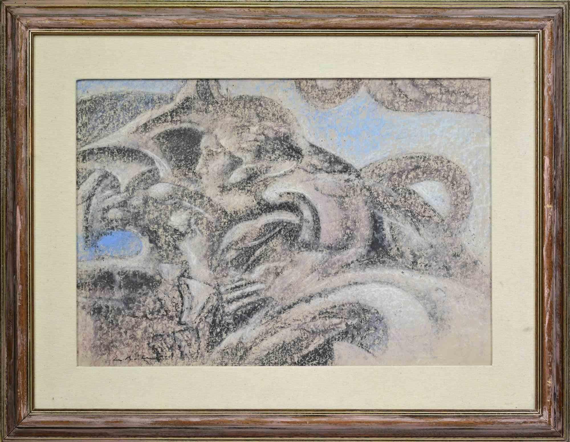 Composition - Drawing - 1990