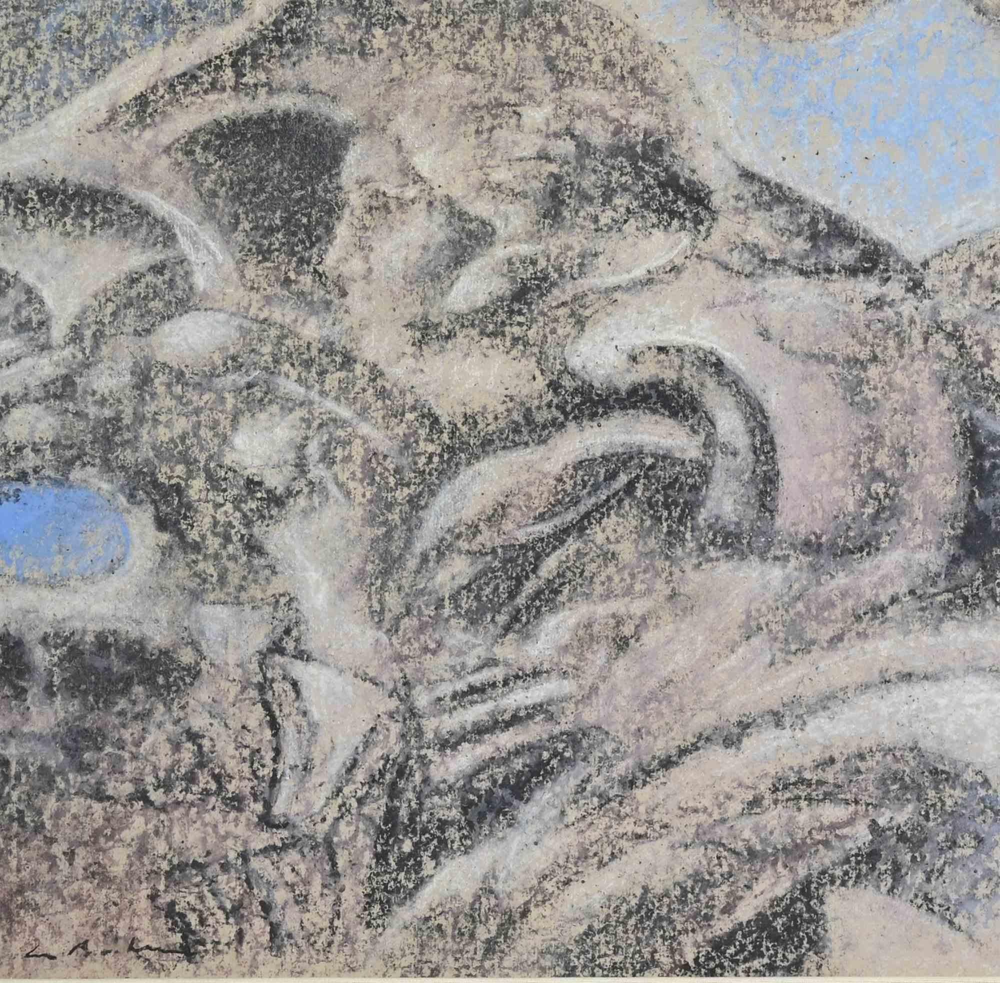 Composition - Drawing - 1990 - Contemporain Art par Unknown
