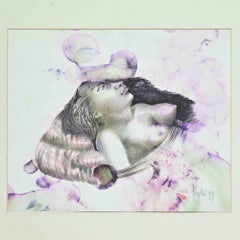 Donna - Disegno attr. Alberto Inglesi - Anni '90